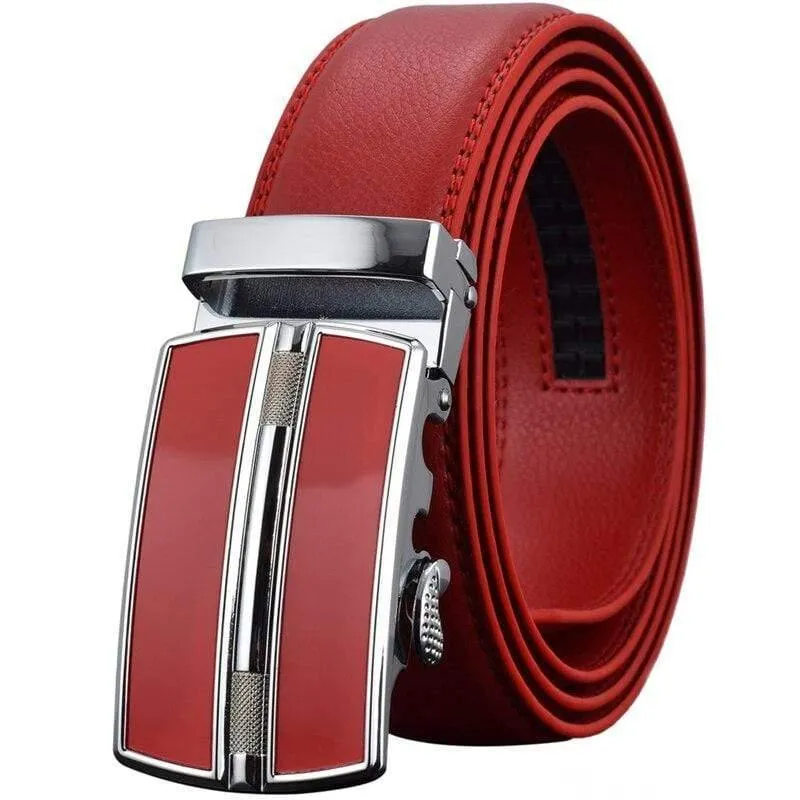 Herrengürtel Luxus-Automatikschnalle Echtlederarmband Schwarz Braun Für Herrengürtel Designermarke Hohe Qualität