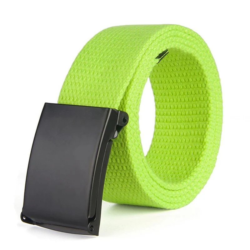 Männer Gürtel Mode Unisex Armee Taktische Taille Gürtel Jeans Männlichen Casual Luxus Leinwand Gurtband Bund Ceinture Femme