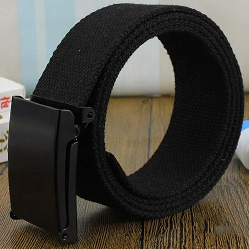 Männer Gürtel Mode Unisex Armee Taktische Taille Gürtel Jeans Männlichen Casual Luxus Leinwand Gurtband Bund Ceinture Femme