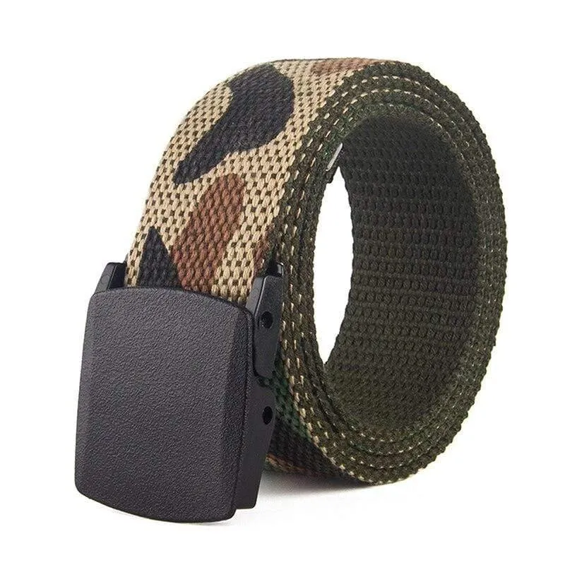 Männer Gürtel Mode Unisex Armee Taktische Taille Gürtel Jeans Männlichen Casual Luxus Leinwand Gurtband Bund Ceinture Femme