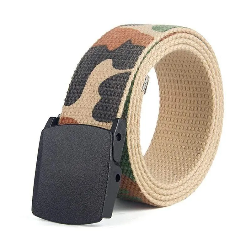 Männer Gürtel Mode Unisex Armee Taktische Taille Gürtel Jeans Männlichen Casual Luxus Leinwand Gurtband Bund Ceinture Femme
