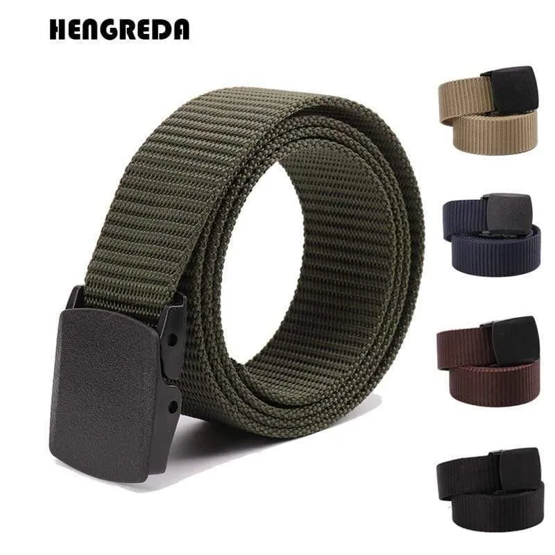 Militär Männer Gürtel Frau Armee Gürtel Taktisch Breite Taille Gürtel Kunststoff Schnalle Leichtgewicht Schwarz Gürtel Nylon Reise 120cm 130cm