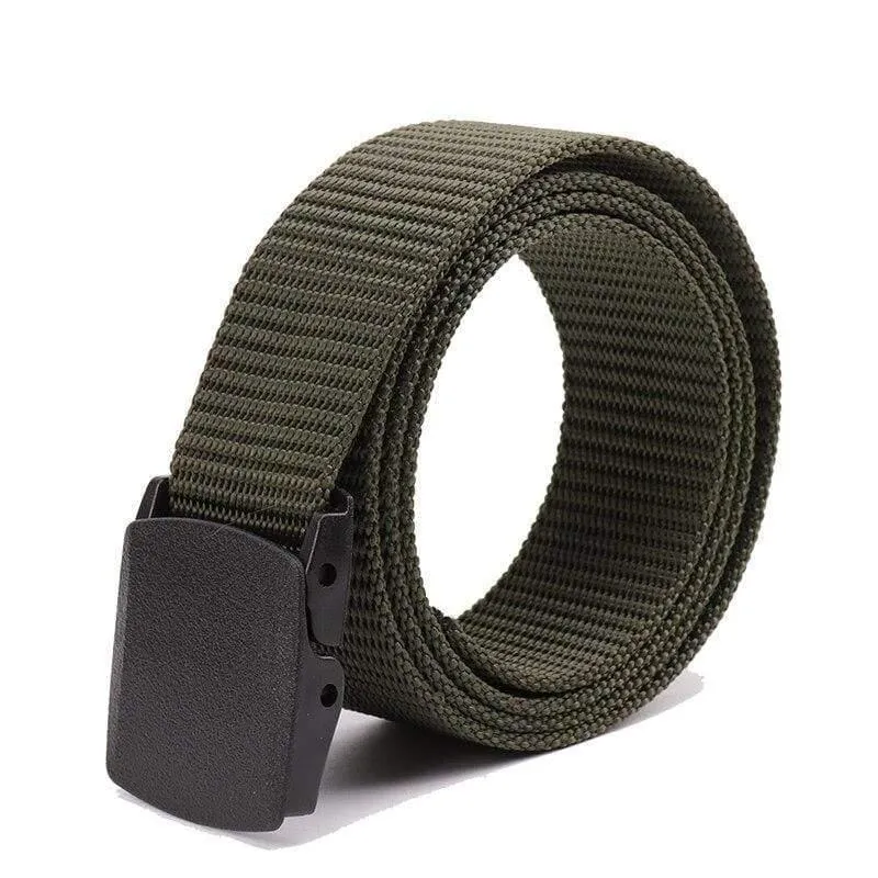 Militär Männer Gürtel Frau Armee Gürtel Taktisch Breite Taille Gürtel Kunststoff Schnalle Leichtgewicht Schwarz Gürtel Nylon Reise 120cm 130cm