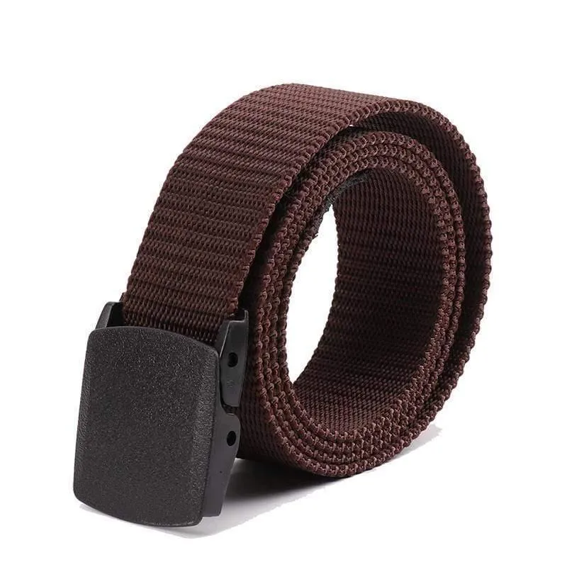 Militär Männer Gürtel Frau Armee Gürtel Taktisch Breite Taille Gürtel Kunststoff Schnalle Leichtgewicht Schwarz Gürtel Nylon Reise 120cm 130cm