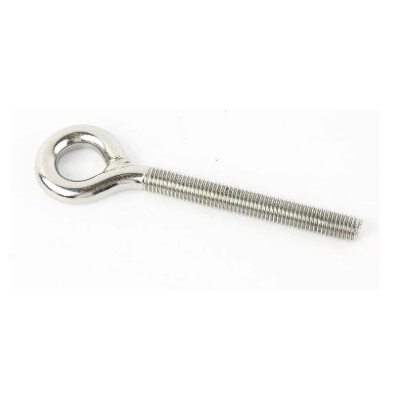 2 Stück M4 M5 M6 M8 304 Edelstahl Schaf Augenschraube Bolzen Ring Haken Mit 2 Stück Muttern