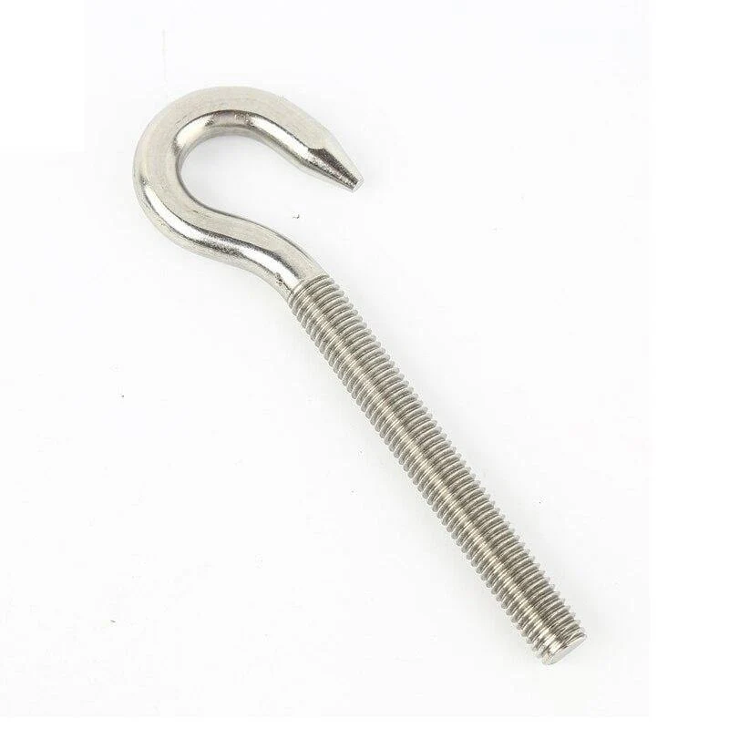 2 Stück M4 M5 M6 M8 304 Edelstahl Schaf Augenschraube Bolzen Ring Haken Mit 2 Stück Muttern