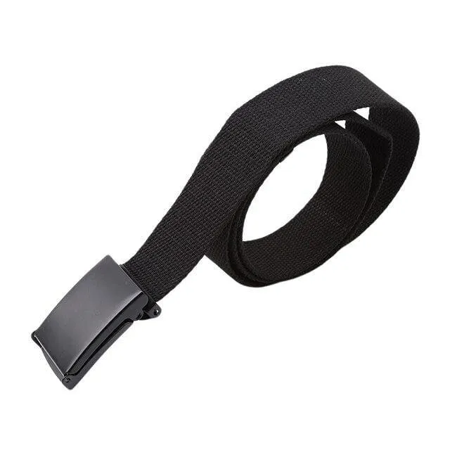 Männer Gürtel Unisex Männlich Casual Schnalle Gürtel Leinwand Gurtband Taille Armee Taktische Taille Gürtel