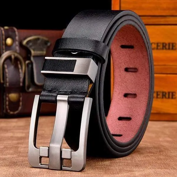 Männer Gürtel Männlich Hohe Qualität Leder Gürtel Männer Männlich Echtes Lederband Luxus Pin Schnalle Ausgefallene Vintage Jeans