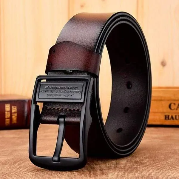 Männer Gürtel Männlich Hohe Qualität Leder Gürtel Männer Männlich Echtes Lederband Luxus Pin Schnalle Ausgefallene Vintage Jeans