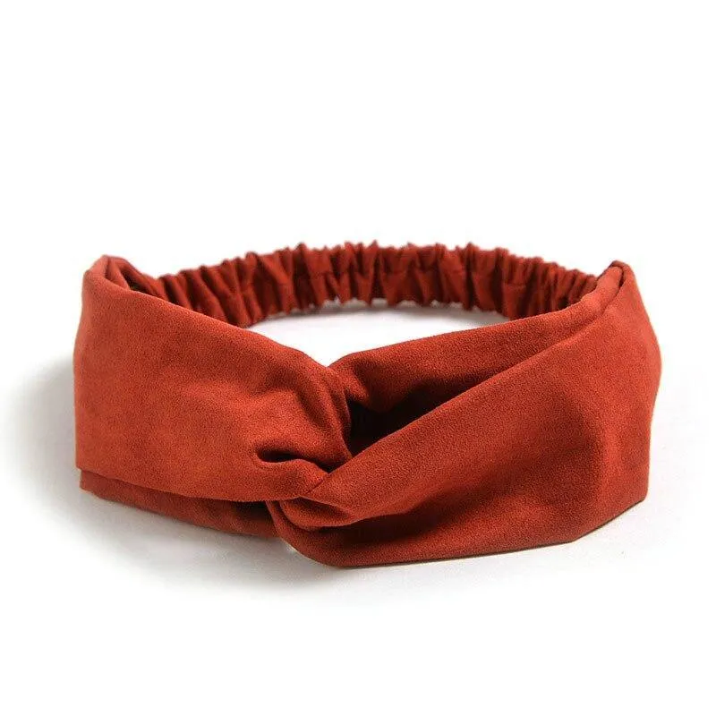 Big Wide Cotton Stirnband für Frauen Haarschmuck Mode einfarbige Haarbänder Korean Soft Head Band Mädchen Sport Turban