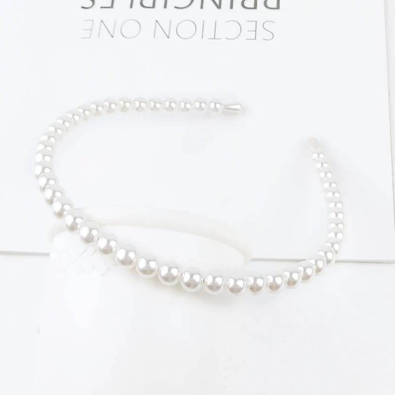 Mode Stoff geknotet Stirnband festes weiches HaarBand einfache reine Farbe Vintage Haarbügel für Frauen Mädchen Haarschmuck