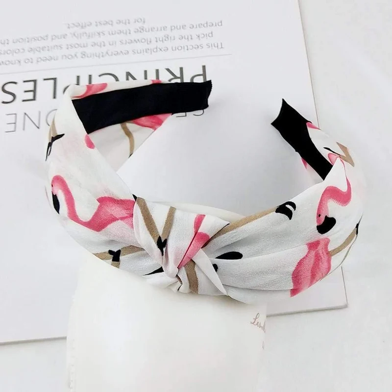 Mode Stoff geknotet Stirnband festes weiches HaarBand einfache reine Farbe Vintage Haarbügel für Frauen Mädchen Haarschmuck
