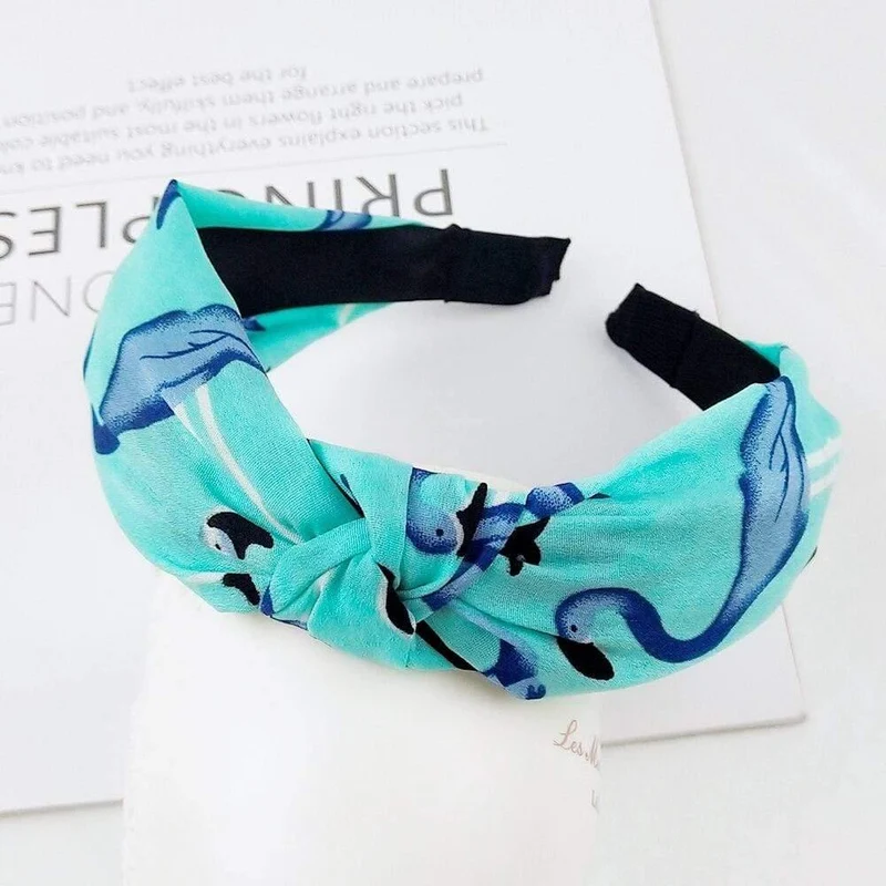 Mode Stoff geknotet Stirnband festes weiches HaarBand einfache reine Farbe Vintage Haarbügel für Frauen Mädchen Haarschmuck