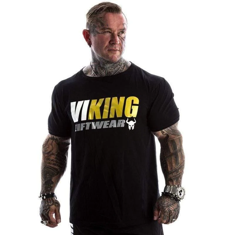 Mens Gyms Fitness Bodybuilding T-Shirt Kurzarm OX Bedrucktes Baumwoll-T-Shirt Neuester Mann Casual Fashion Tee Tops Kleidung