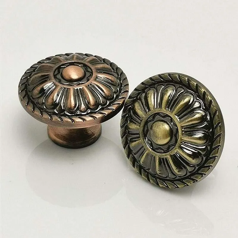 L 103mm Loch CC 64mm Weinflaschenform Möbelgriff Knopf Ziehen von Retro Antik Rot Farbe für Küchenschrank Schranktür