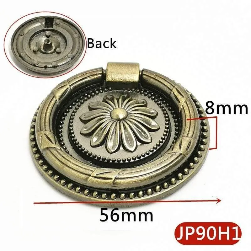 L 103mm Loch CC 64mm Weinflaschenform Möbelgriff Knopf Ziehen von Retro Antik Rot Farbe für Küchenschrank Schranktür
