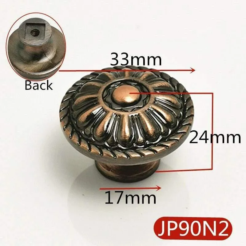 L 103mm Loch CC 64mm Weinflaschenform Möbelgriff Knopf Ziehen von Retro Antik Rot Farbe für Küchenschrank Schranktür