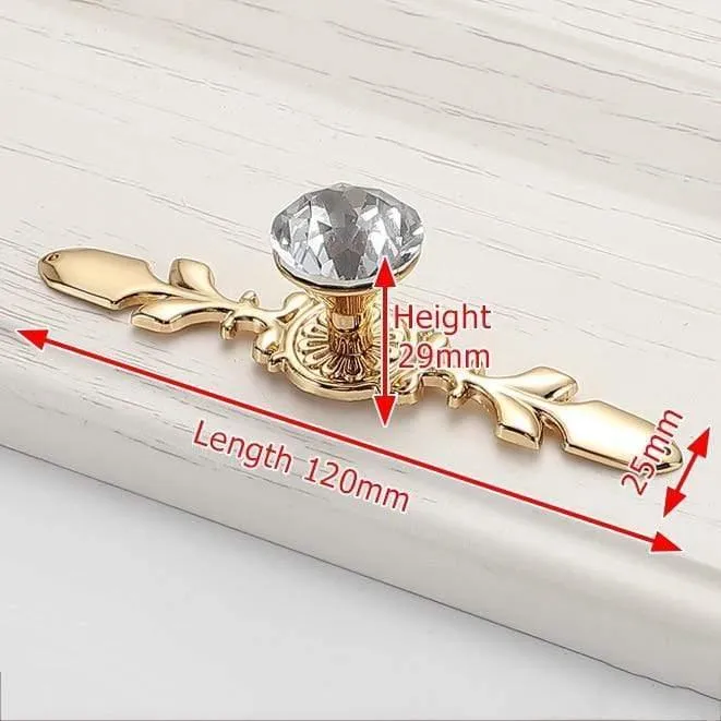 Luxus Diamant Kristall Griffe Schuh Box Schrank Griffe Schrank Tür Schublade Knöpfe Kleiderschrank Zieht Abzieher Mit Schrauben Hardware