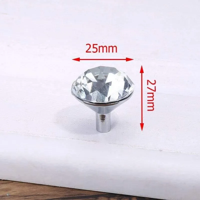 Luxus Diamant Kristall Griffe Schuh Box Schrank Griffe Schrank Tür Schublade Knöpfe Kleiderschrank Zieht Abzieher Mit Schrauben Hardware