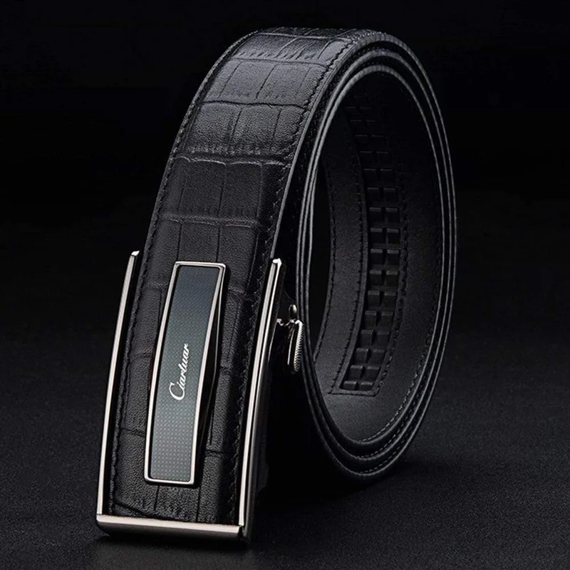 Ledergürtel Automatische Schnalle Gürtel Für Männer Echtes Leder Taille Männer Luxus Designer Gürtel Hohe Qualität Mode Strap