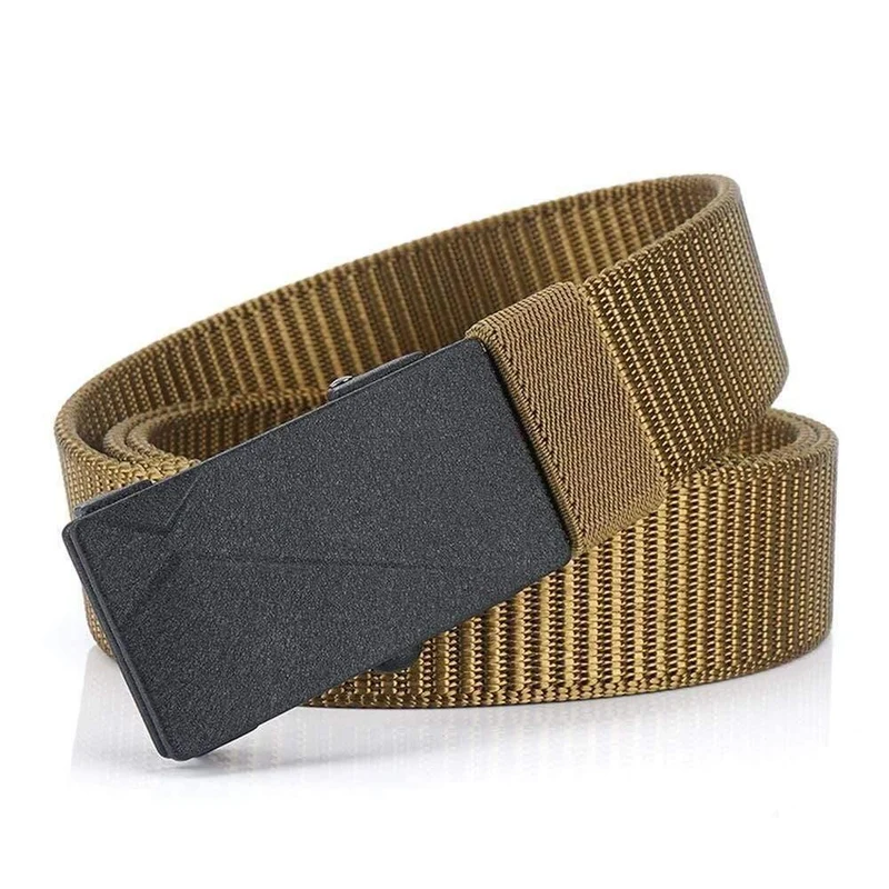 Herren Gürtel Taktische Gürtel Casual Nylon Damen Gürtel Gurt Männliche Gürtel Für Frauen Jeans Hochwertiges Schwarz 3.4CM