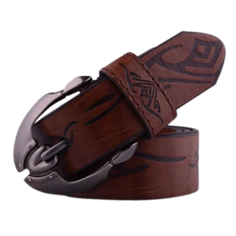 Leder Gürtel Männer Gürtel Männlichen PU Leder Gürtel Strap Luxus Pin Schnalle Vintage Gürtel Für Männer Cummerbunds Ceinture Homme 10