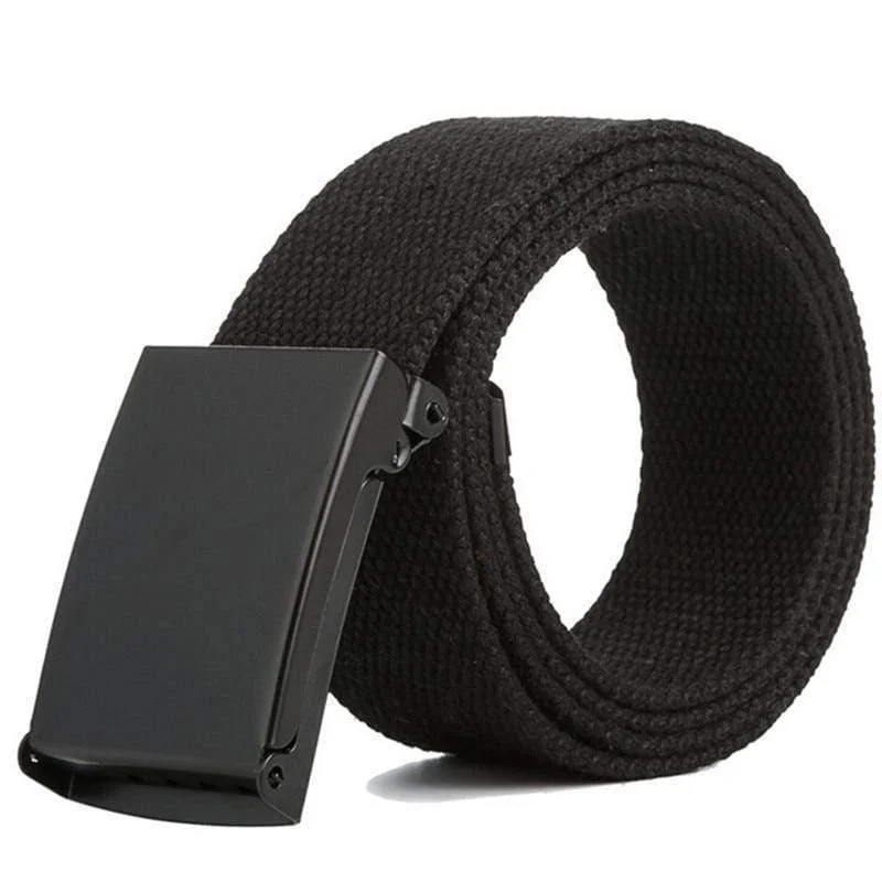 Herren Gürtel New Fashion Unisex Army Tactical Taillengürtel Jeans Männlich Lässig Luxus Leinwand Gurtband Bund Ceinture Femme 17 Farben