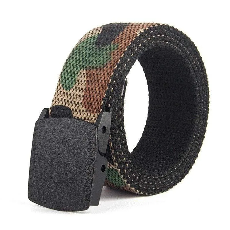 Herren Gürtel New Fashion Unisex Army Tactical Taillengürtel Jeans Männlich Lässig Luxus Leinwand Gurtband Bund Ceinture Femme 17 Farben