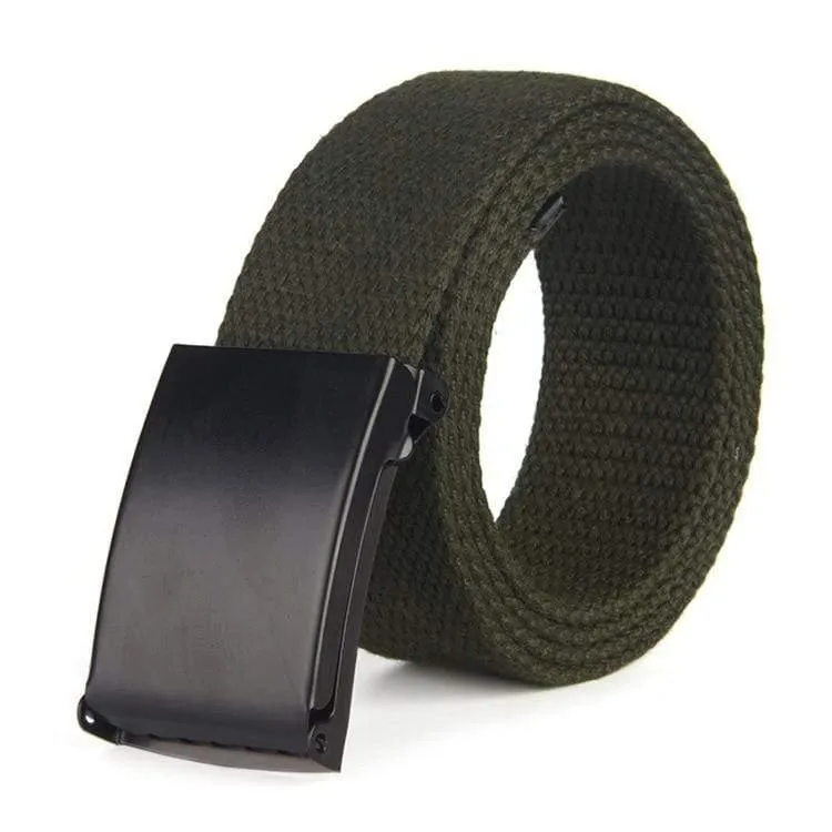 Herren Gürtel New Fashion Unisex Army Tactical Taillengürtel Jeans Männlich Lässig Luxus Leinwand Gurtband Bund Ceinture Femme 17 Farben