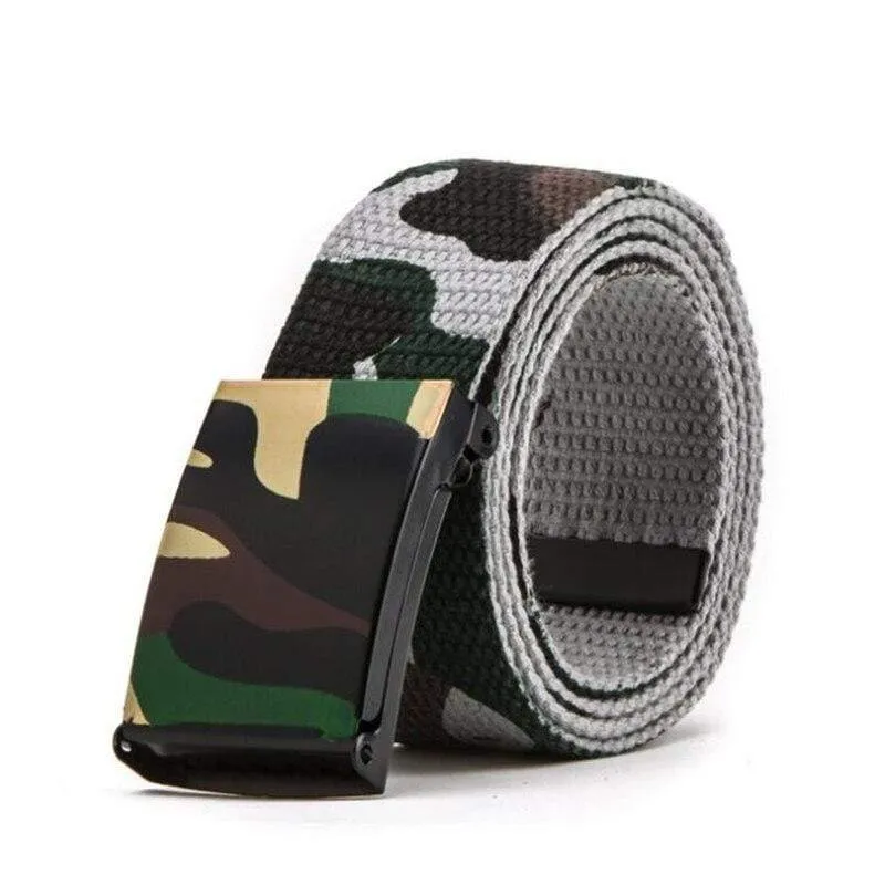 Herren Gürtel New Fashion Unisex Army Tactical Taillengürtel Jeans Männlich Lässig Luxus Leinwand Gurtband Bund Ceinture Femme 17 Farben