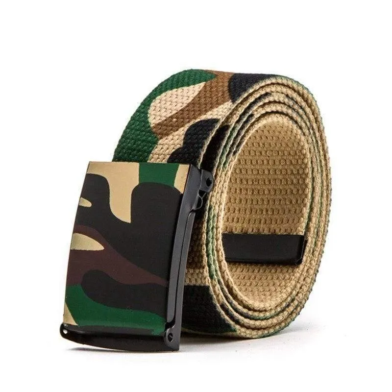 Herren Gürtel New Fashion Unisex Army Tactical Taillengürtel Jeans Männlich Lässig Luxus Leinwand Gurtband Bund Ceinture Femme 17 Farben