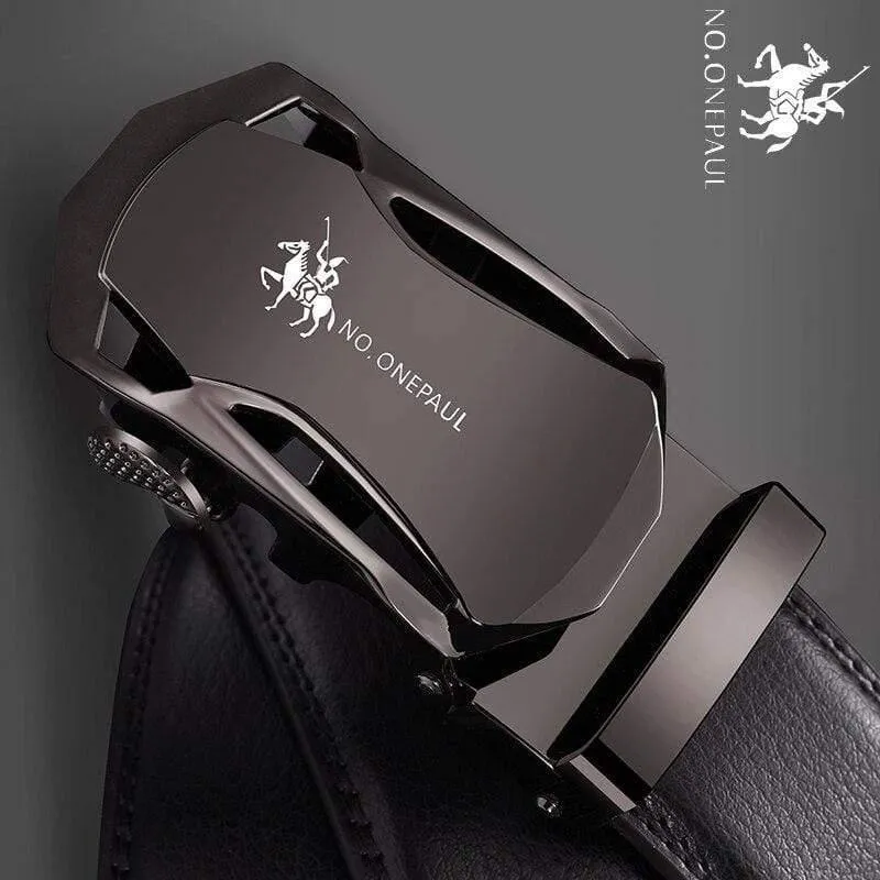 Mann Strap Cinturones Hombre Neue Ankunft Designer Echtes Leder Männer Gürtel Hohe Qualität Automatische Schnalle Gürtel ZDC11