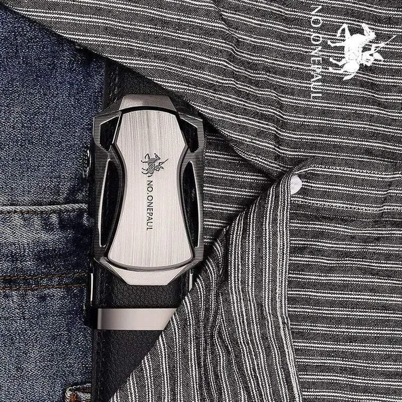 Mann Strap Cinturones Hombre Neue Ankunft Designer Echtes Leder Männer Gürtel Hohe Qualität Automatische Schnalle Gürtel ZDC11