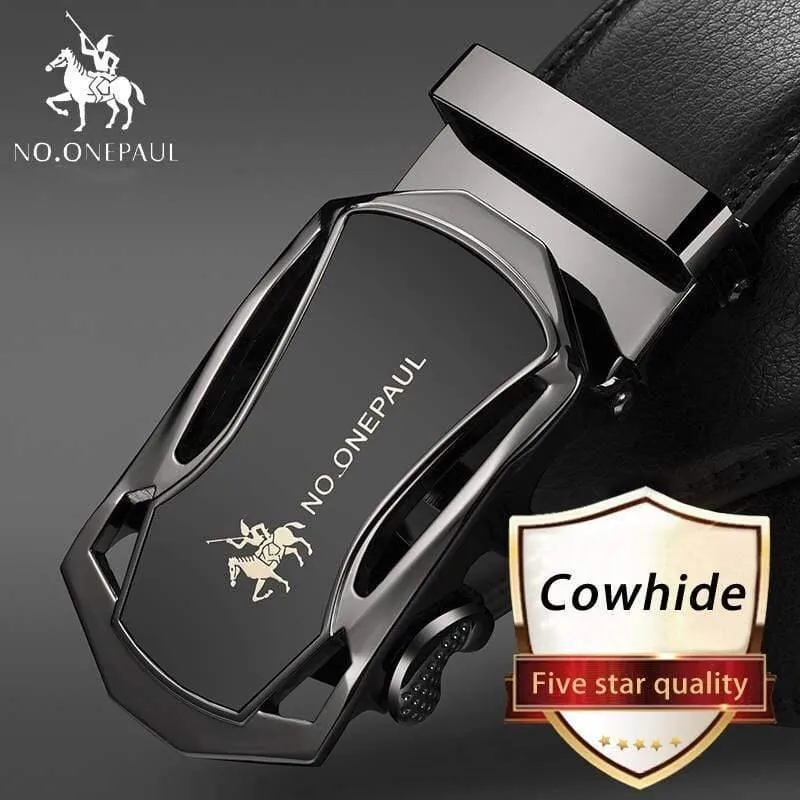 Mann Strap Cinturones Hombre Neue Ankunft Designer Echtes Leder Männer Gürtel Hohe Qualität Automatische Schnalle Gürtel ZDC11