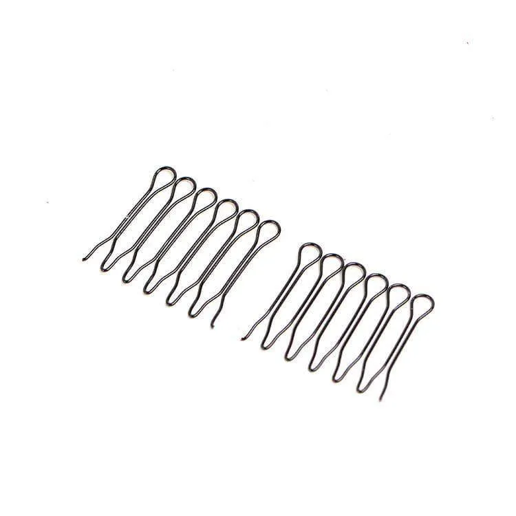 2 Stück Unsichtbare Haarspangen für Frauen Haarschmuck Haarnadeln Schwarze Haarspange Haarschmuck Haarnadeln Schwarze Haarspangen Bun Maker (Schwarz)