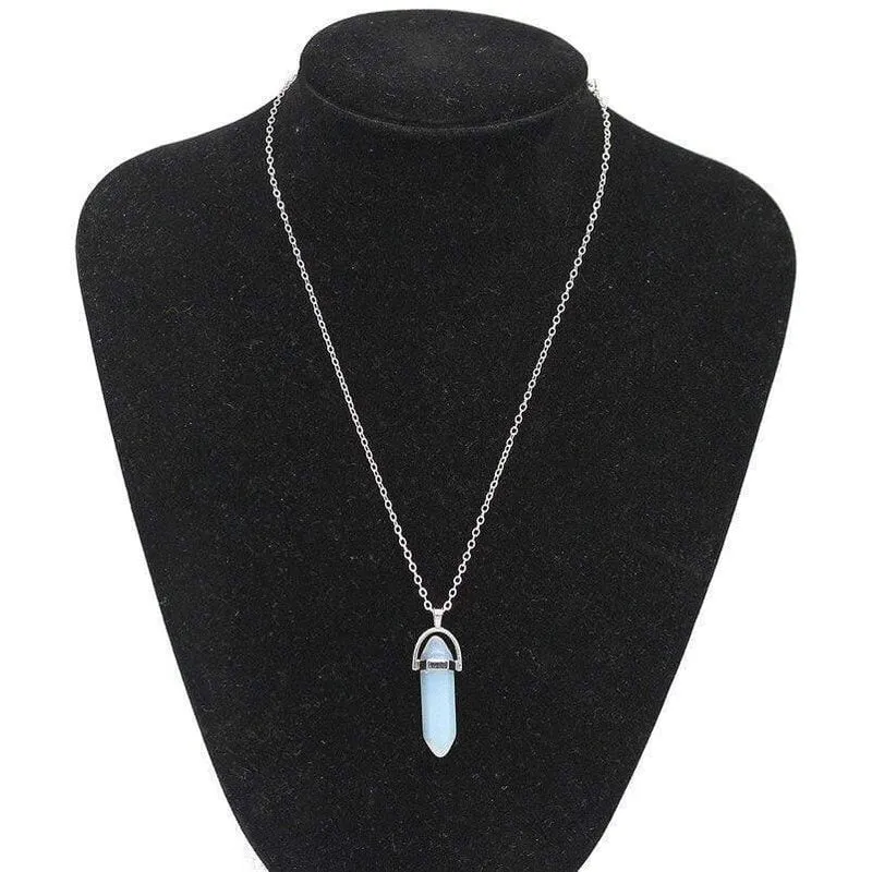 Crystal Bullet Style Choker Halskette Geschenk Frauen Lange Ketten Boho Anhänger Halskette Statement Zubehör Femme Neu