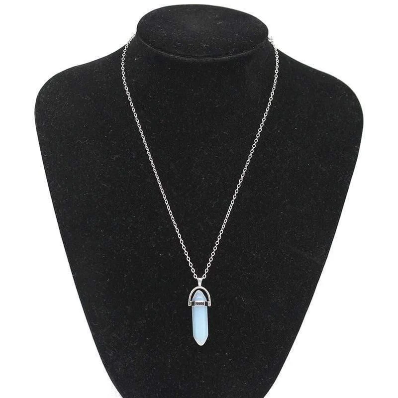 Crystal Bullet Style Choker Halskette Geschenk Frauen Lange Ketten Boho Anhänger Halskette Statement Zubehör Femme Neu