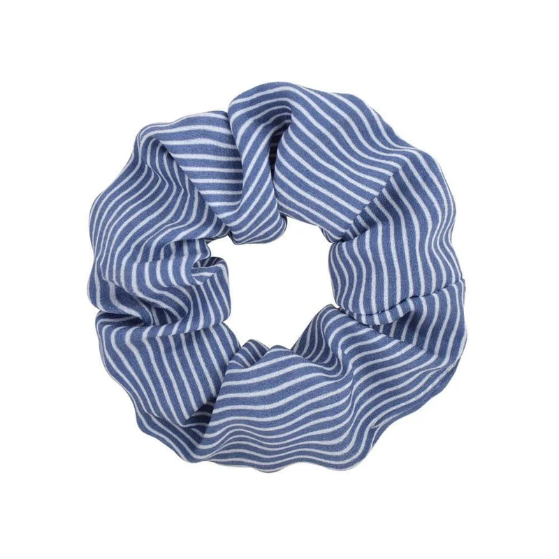 Damen Vintage Haargummi gepunktet kariert Haarseil Mädchen elastisches Haarband Pferdeschwanzhalter gestreiftes Gummiband Haarschmuck