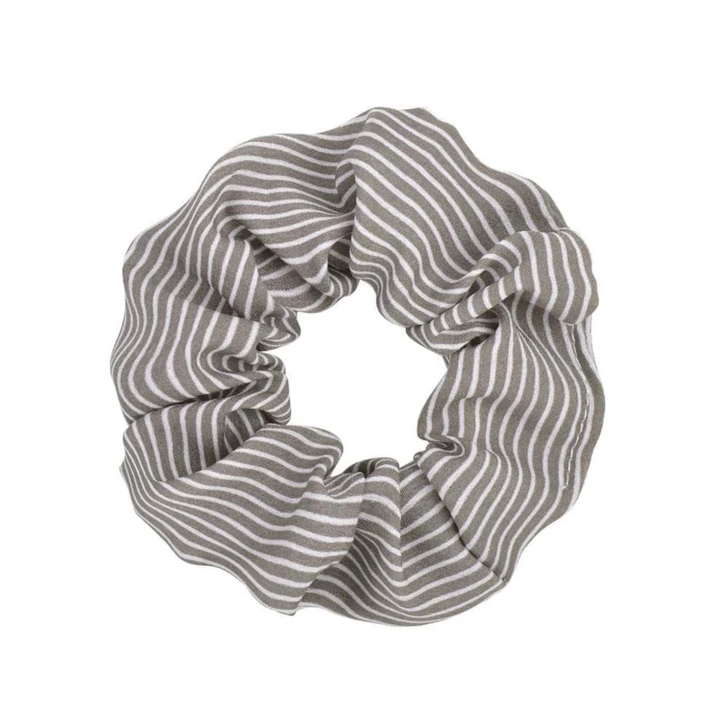 Damen Vintage Haargummi gepunktet kariert Haarseil Mädchen elastisches Haarband Pferdeschwanzhalter gestreiftes Gummiband Haarschmuck