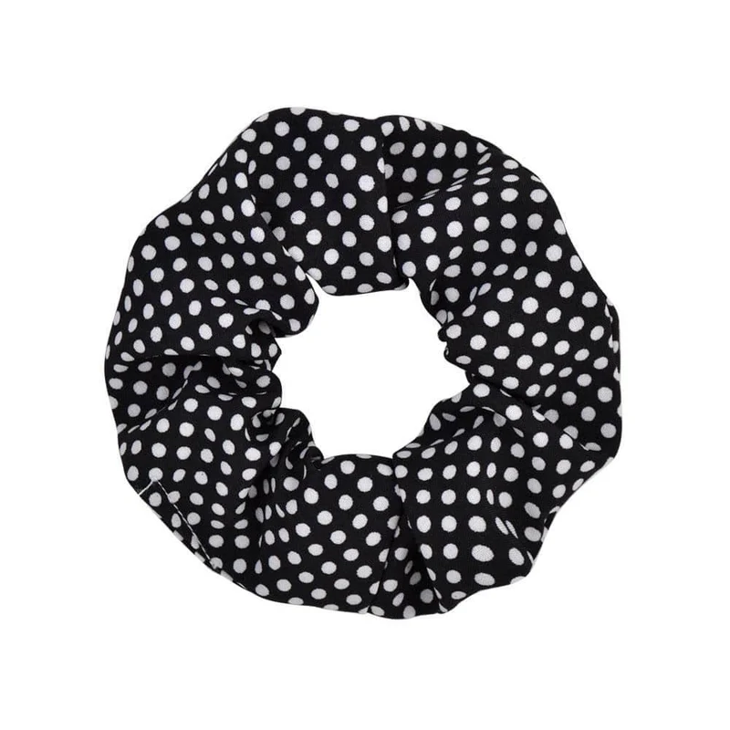 Damen Vintage Haargummi gepunktet kariert Haarseil Mädchen elastisches Haarband Pferdeschwanzhalter gestreiftes Gummiband Haarschmuck