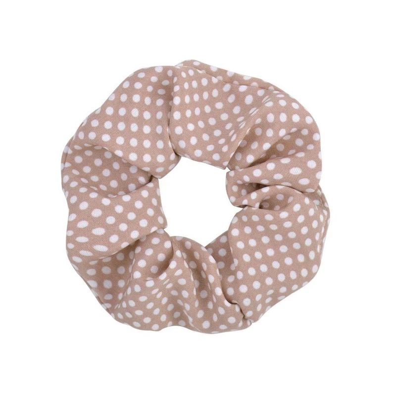 Damen Vintage Haargummi gepunktet kariert Haarseil Mädchen elastisches Haarband Pferdeschwanzhalter gestreiftes Gummiband Haarschmuck