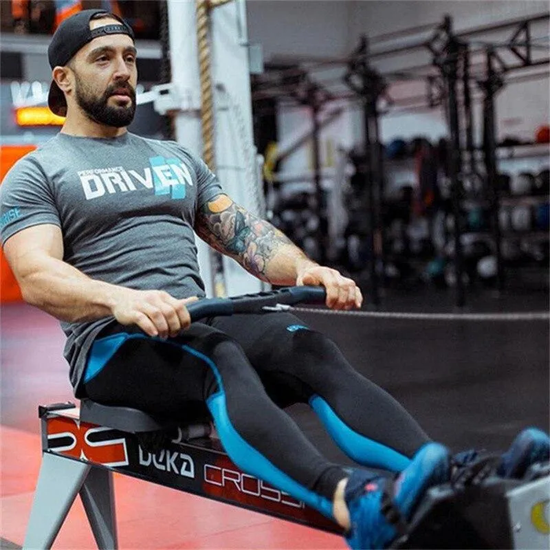 Herren Kurzarm Baumwolle T-Shirt Männlich Lässig Mode Bedruckte T-Shirt Turnhallen Fitness Bodybuilding Workout Marke T-Shirts Oberteile Bekleidung