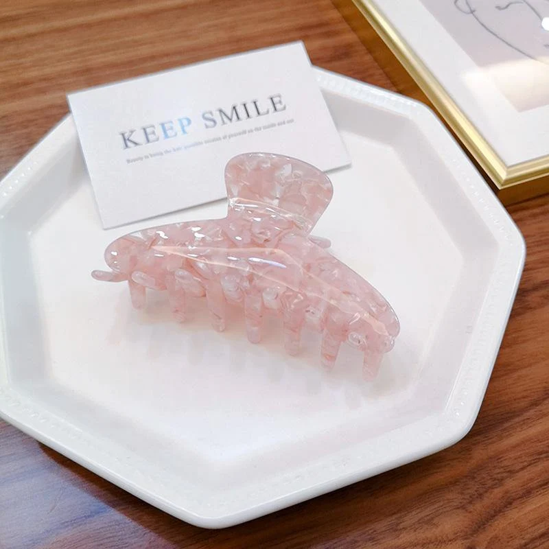 Große Acetate Leopardenmuster Acryl Haarnadeln Haarspange Krabben Haar Krallen für Frauen Mädchen Haarschmuck Kopfschmuck Party Geschenke