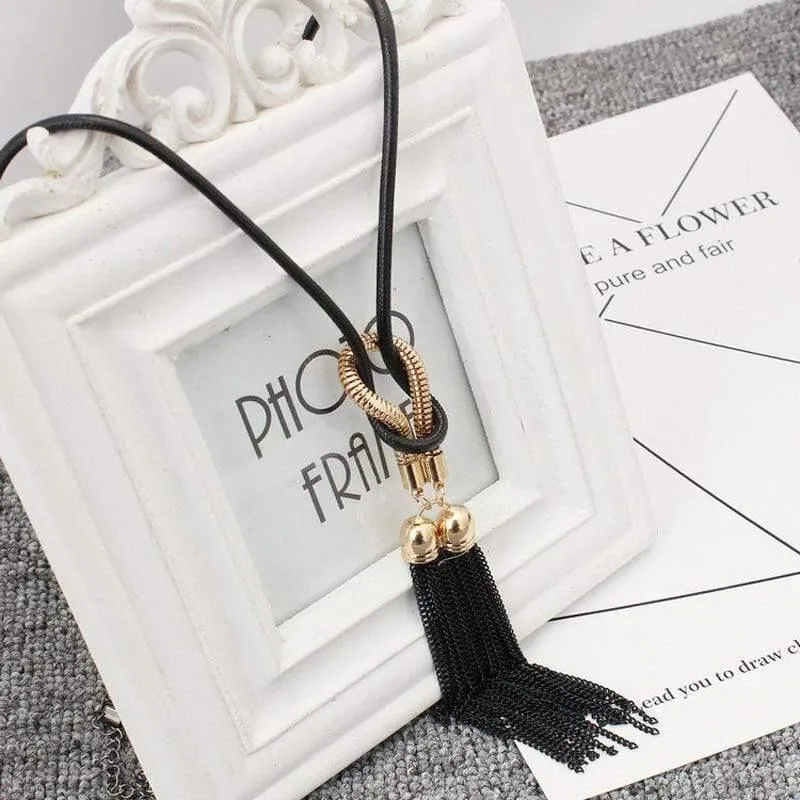 Mode Elegante simulierte Perle Choker Halsketten für Frauen Silber Farbkette Lange Halskette Anhänger Schmuck Accessoires Trendy
