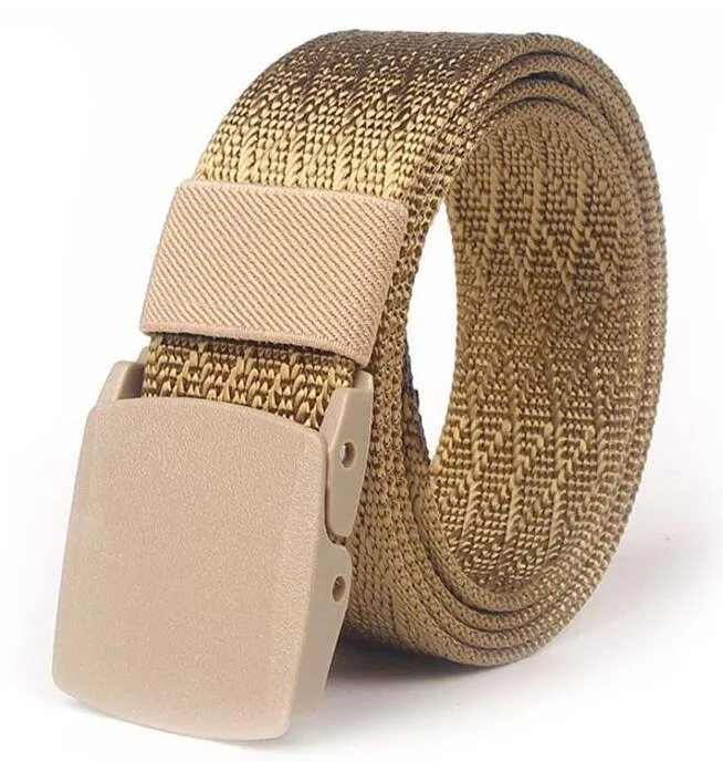 Männer und Frauen Leinwand Nylon Gürtel Mode Automatische Schnalle Gürtel Frauen Outdoor Taktische Gürtel Militär Männliche Strap Taille Gürtel