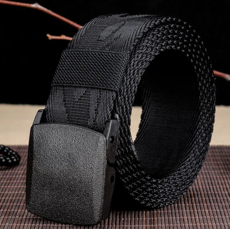 Männer und Frauen Leinwand Nylon Gürtel Mode Automatische Schnalle Gürtel Frauen Outdoor Taktische Gürtel Militär Männliche Strap Taille Gürtel