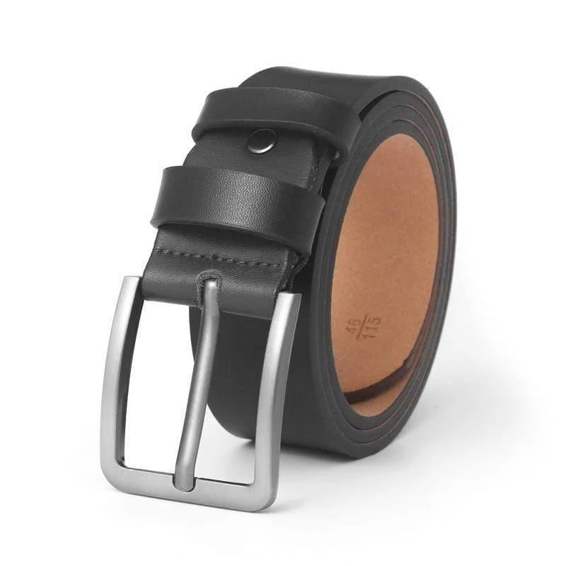 Männer Gürtel Leder Gürtel Männer Pin Schnalle Kuh Echtes Leder Gürtel Für Männer 130 cm Hohe Qualität Herren Gürtel cinturones Hombre