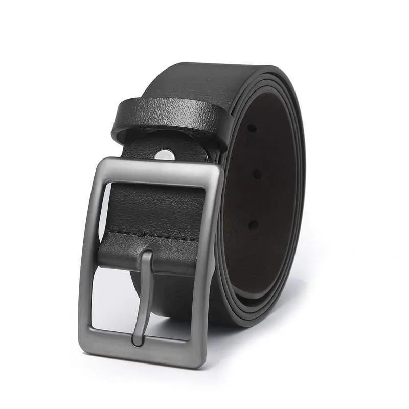 Männer Gürtel Leder Gürtel Männer Pin Schnalle Kuh Echtes Leder Gürtel Für Männer 130 cm Hohe Qualität Herren Gürtel cinturones Hombre