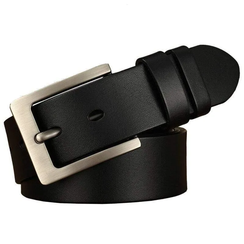 140 150 160 170 cm Leder Männer Gürtel Kuh Echtes Leder Gürtel Retro Pin Schnalle Große Große Größe Männliche Gürtel cinturones Para Hombre