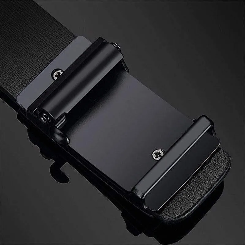 Echtes Leder herren Gürtel Rindsleder Strap Für Männliche Automatische Schnalle Zahnlos Leder Gürtel Männliche Gürtel Für Männer